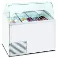 VITRINA DE HELADERÍA - MOD. SL 510 ICE - Temperatura -15°/-20° C - Capacidad Lt 431 - Medidas cm. A 134,1 - x F 72,5 - x h 123,5 - PESO Kg. 103 - Homologación CE