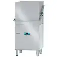 LAVAPLATOS PROFESIONAL DE CÚPULA ELECTRÓNICO DE ACERO INOX - MOD. SM150E - ALIMENTACIÓN TRIFÁSICA - SISTEMA CONTROL ELECTRÓNICO GESTIÓN LAVADO - ALTURA PUERTA ÚTIL cm 32 - CESTA cm 60x50 - CICLO (seg) 60/90/120/240 - DISPENSADOR DE DETERGENTE Y ABRILLANTA