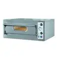 HORNO ELÉCTRICO PARA PIZZA - Mod. FEP 4 - N. 1 cámara - Superficie de cocción con piedras refractarias - Medidas de la cámara cm A 66 x F 66 x h 14 - N. Pizzas 4 (Ø cm 33) - Potencia 5 Kw - Homologación CE