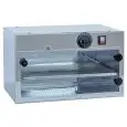 ESTERILIZADOR ELÉCTRICO MULTIUSO DE SOBREMESA - De LUZ ULTRAVIOLETA - MOD. TUN46 - Potencia de irradiación: N° 1 lámpara TUV/C W 16 - Alimentación monofásica 220/240v-50hz - Medidas cm L 42 x P 30 x h 25,5 - Homologación CE
