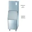 MÁQUINA DE HIELO EN CUBITOS LLENOS - Modelo SVH 222 - PRODUCCIÓN CON MOTOR DE AIRE: hasta 210 kg/24 h - PRODUCCIÓN CON MOTOR DE AGUA: hasta 210 kg/24 h - Medidas: L 55,9 x P 60,9 x H 66,1 cm