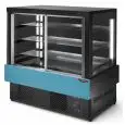 VITRINA REFRIGERADA - MODIFICADO. EVOK L 2 PUERTAS - REFRIGERACIÓN VENTILADA - TEMPERATURA °C +2/+8 - PUERTAS CORREDERAS DELANTERAS