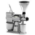 MOLINILLO DE CAFÉ, DE ESPECIAS Y RALLADOR - MOD. MCMPGR CGT - Producción horaria CAFÉ/QUESO Kg 10/50 - Alimentación V 400/50-60Hz TRIFÁSICA - Potencia Kw 0,75 (0,1 Hp) - Medidas Cm A 26 x F 50 x h 65 - Homologación CE