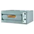 HORNO ELÉCTRICO PARA PIZZA - Mod. STOP 6 - N. 1 cámara - Superficie de cocción con piedras refractarias - Medidas de la cámara cm A 66 x F 99 x h 14 - N. Pizzas 6 (Ø cm 33) - Potencia 7.0 Kw - Homologación CE