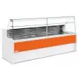 Mostrador de alimentos refrigerados - Mod TIBET VD - Estático - Temperatura °C +4/+6 - Profundidad de superficie de pantalla: 52 cm