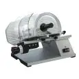 CORTAFIAMBRES DE GRAVEDAD  mod. TOP 275 - Homologación CE - RoHS - Cuchilla Ø 275 de acero cromado antiadherente con ranuras especiales - Corte útil mm L 215 x P 175  - Afilador incluido