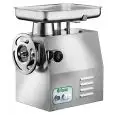 PICADORA DE CARNE PROFESIONAL 32 RSD (grupo picador extraíble) - Grupo picador de aluminio - Inversión de marcha - Potencia hp 2,2 - 1600W AC 230V - Monofásica - Producción horaria Kg / h 300-500