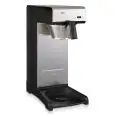 MÁQUINA DE CAFÉ DE ACERO INOXIDABLE - MOD. TH - N. 1 SISTEMA DE INFUSIÓN - PRODUCCIÓN HORARIA Lt. 19 - TIEMPO DE PREPARACIÓN: 7 MINUTOS POR LT. 2,2 - POTENCIA W 2310 - DIMENSIONES mm. L 235 x P 406 x 545 h