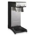 MÁQUINA DE CAFÉ DE ACERO INOXIDABLE - MOD. THA - N. 1 SISTEMA DE INFUSIÓN - PRODUCCIÓN HORARIA Lt. 18 - TIEMPO DE PREPARACIÓN: 8 MINUTOS POR LT. 2,2 - POTENCIA W 2310 - DIMENSIONES mm. L 235 x P 406 x 545 h