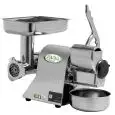 COMBINADO PICADORA Y RALLADORA - MOD. TCGR8I - GRUPO PICADOR DE ACERO INOX - Potencia Kw 0,38 (0,5Hp) - Alimentación V 230/50Hz MONOFÁSICA - Producción horaria CARNE Kg 15 - Producción horaria QUESO Kg 30 - Medidas Cm A 26 x F 38 x h 36 - Homologación CE