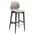 SILLA UNI - MOD. 386 - ESTRUCTURA A 4 PATAS DE HAYA - ARMAZÓN DE POLIPROPILENO - ALTURA ASIENTO cm 77 - PARA INTERIORES - EMBALAJE DE N. 1 UNIDAD - Medidas Cm A 48 x F 50 x H 112 - HOMOLOGACIÓN CE