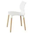 SILLA UNI - MOD. 602 - ESTRUCTURA A 4 PATAS DE HAYA - ARMAZÓN DE POLIPROPILENO - ALTURA ASIENTO cm 47 - PARA INTERIORES - EMBALAJE DE N. 2 UNIDADES - Medidas Cm A 45 x F 53 x H 81- HOMOLOGACIÓN CE