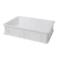 MEDIO CONTENEDOR PASTA Y PIZZA EN POLIPROPILENE - MEDIDAS EXTERIORES cm. L 30 x P 40 x 10 h