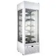 EXPOSITOR VERTICAL REFRIGERADO - MOD. VENERE 70 NVW - CAPACIDAD LT. 470 - TEMPERATURA +5°/-22°C - Dim. cm. L 66,8 x P 77,3 x h 200 - CE