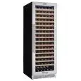 VITRINA REFRIGERADA PARA VINO - MOD. G-VI180S - VENTILADO - TEMPERATURA +5°/+18°C - N. 1 PUERTA ACRISTALADA - ESTRUCTURA DE CHAPA BARNIZADA DE NEGRO - CAPACIDAD BRUTA Lt. 388 - Potencia W 160 - ALIMENTACIÓN 220-240V/1/50Hz - Medidas cm L 71 x P 59,5 x H 1