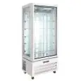 Expositor refrigerado vertical en acero ventilado con temperatura positiva y capacidad de 450 L Klimaitalia VICTORIA 85 NFP WHITE