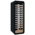 Vitrina refrigerada para vino con capacidad Lt 268 y temperatura de +2 a +20 °C Klimaitalia VINARIUS 60 BLACK