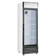 Expositor vitrina refrigerada vertical para bebidas con capacidad Lt 338 y temperatura de +2 a +12 °C Allforfood VRN 338