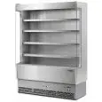 EXPOSITOR MURAL REFRIGERADO - MOD. VULCANO 60 INOX - VENTILADO - Temperatura mínima de trabajo °C +3/+5 - AUTOSERVICIO - NO MODULAR - CE