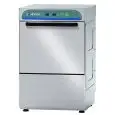 LAVAVASOS ELECTRÓNICO DE ACERO INOX - MOD. X29ER - ALIMENTACIÓN MONOFÁSICA - SISTEMA CONTROL ELECTRÓNICO GESTIÓN LAVADO - ALTURA PUERTA ÚTIL cm 27,5 - CESTA REDONDA ø cm 40 - CICLO (seg) 90/120/150/180 - DISPENSADOR DE DETERGENTE Y ABRILLANTADOR REGULABLE