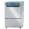LAVAVASOS ELECTRÓNICO DE ACERO INOX - MOD. 29AL - CON BOMBA DESAGÜE - ALIMENTACIÓN MONOFÁSICA - SISTEMA CONTROL ELECTRÓNICO GESTIÓN LAVADO - ALTURA PUERTA ÚTIL cm 27,5 - CESTA CUADRADA cm 40X40 - CICLO (seg) 90/120/150/180 - DISPENSADOR DE DETERGENTE Y AB