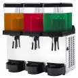 DISPENSADOR DE BEBIDAS FRÍAS CAB - MOD LILLY 3 - N 3 BEBIDAS - CAPACIDADLT 12 + 12 + 12 - MEDIDAS cm L 60 x P 40 x 65 h - HOMOLOGACIÓN CE