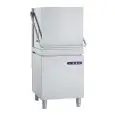 LAVAVAJILLAS PROFESIONAL MECÁNICO DE ACERO INOX - MOD. ES90 - ALIMENTAZIONE TRIFASE - ALTURA ÚTIL MÁXIMA DE VASOS cm 40 - ALTURA ÚTIL MÁXIMA DE PLATOS cm Ø 44 - CESTA CUADRADA cm 50x50 - CICLO (seg.) 75/180 - DOSIFICADOR DE ABRILLANTADOR HIDRÁULICO - Dime