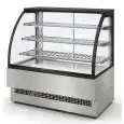 VITRINA CALIENTE - MOD EVO HOT INOX - CALOR VENTILADO - Temperatura °C +65 - Profundidad de la superficie de exposición: 66 CM