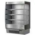 EXPOSITOR MURAL REFRIGERADO - MOD. LIDO SL INOX - Para CHARCUTERÍA y LÁCTEOS - VENTILADO - Temperatura mínima de trabajo °C +3/+5 - AUTOSERVICIO - MODULAR - CE