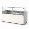 Contador de alimentos NEUTRO (sin grupo y sin evaporador) - Mod M 80 FB NVD - Temperatura °C +2/+5 - Profundidad de la superficie de la pantalla: 66 cm