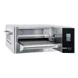 HORNO ELÉCTRICO DE CINTA PARA PIZZA - Mod. C/40 - Modular y apilable - De acero inox - Medidas de la cámara cm L 40 x P 54 x 10 h - Potencia 7,8 Kw - CE