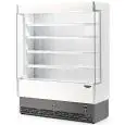 EXPOSITOR MURAL REFRIGERADO - MOD. VULCANO 80 BARNIZADO S/L - Para CHARCUTERÍA y LÁCTEOS - VENTILADO - Temperatura mínima de trabajo °C +3/+5 - AUTOSERVICIO - NO MODULAR - CE