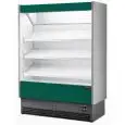 EXPOSITOR MURAL REFRIGERADO - MOD. VULCANO 80 BARNIZADO F/V - Para FRUTA y VERDURA - VENTILADO - Temperatura mínima de trabajo °C +6/+8 - AUTOSERVICIO - NO MODULAR - CE