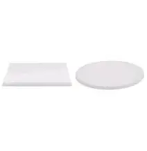 ENCIMERA - Mod. HPL - ESTRUCTURA DE HPL LAMINADO - ENCIMERAS CUADRADAS Y REDONDAS (SEGÚN EL MODELO) - ESPESOR DE 1,2 CM - NORMA CE