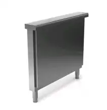 Mueble autoservicio de puente - Estructura inox con acabado scotch brite