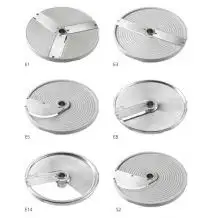 DISCOS PARA CORTAR - para usar con la cortadora de verduras / queso Mod. TV4000, TV2000RN, TV3000R, TV2500, FNT