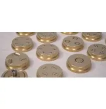 EXTRUSORES DE VARIOS FORMATOS EN ALEACIÓN DE LATÓN Ø mm 110 - BRONCE - para máquinas de pasta fresca Mod. PASTA 10 y PASTA 10 2V - CE